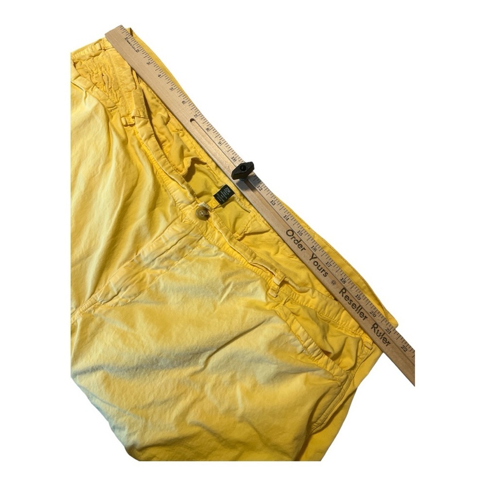 Lauren Ralph Lauren Butter Yellow Cropped Straight Leg‎ Pants Size 22W OP1 - Picture 5 of 5